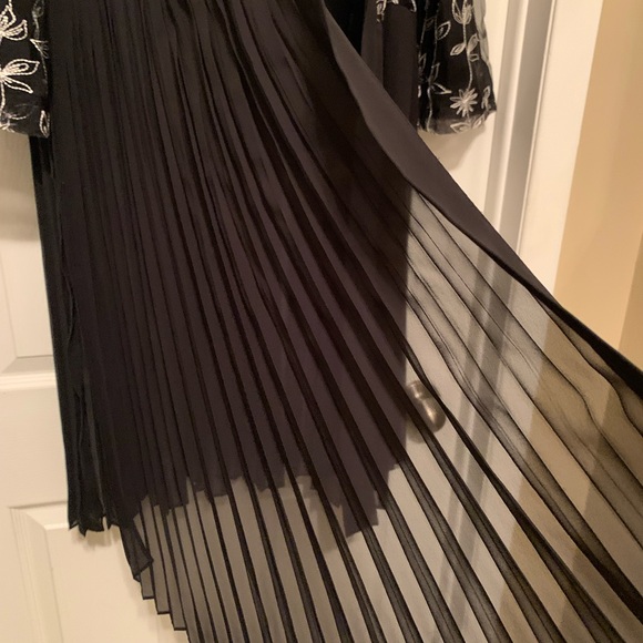 New ALFANI Open Front Sheer Formal Duster - Picture 7 of 9